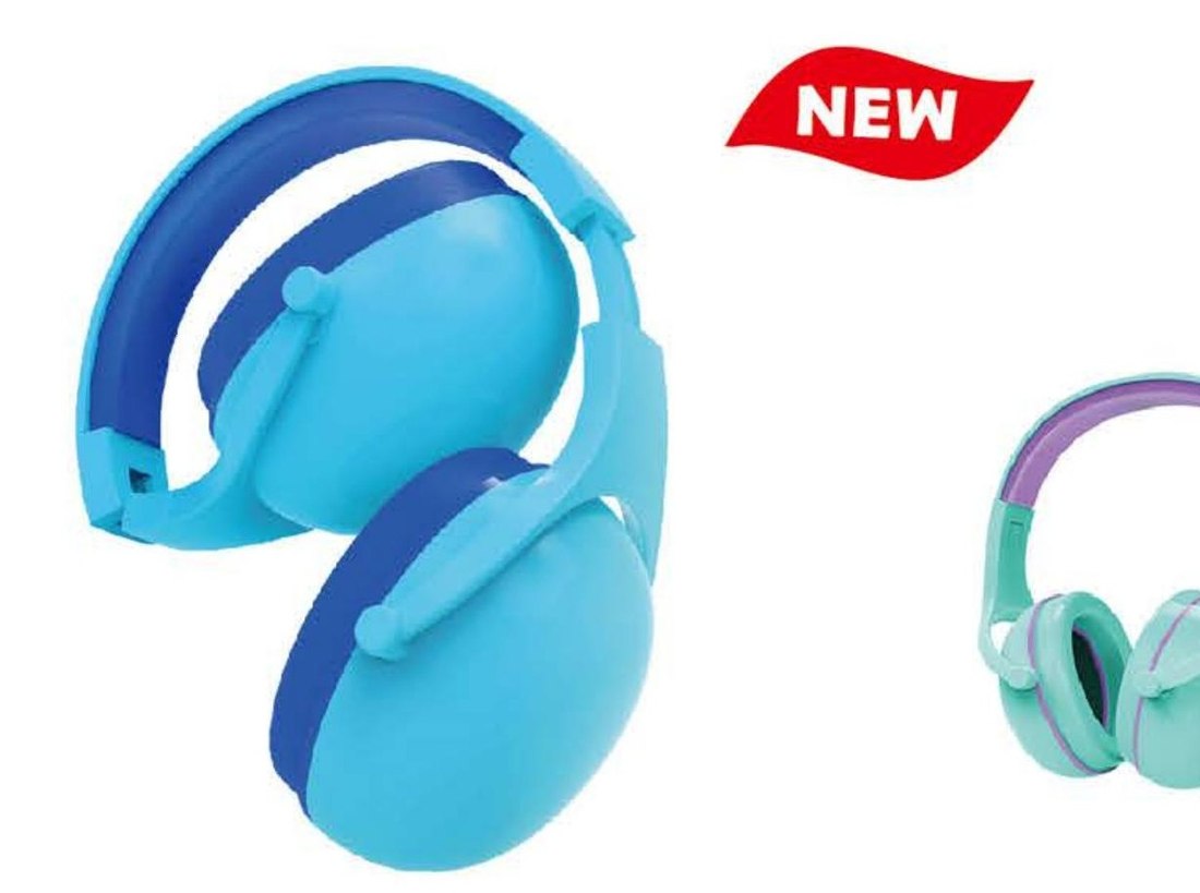 BM-7 baby/toddler foldable earmuff, unbranded product photo