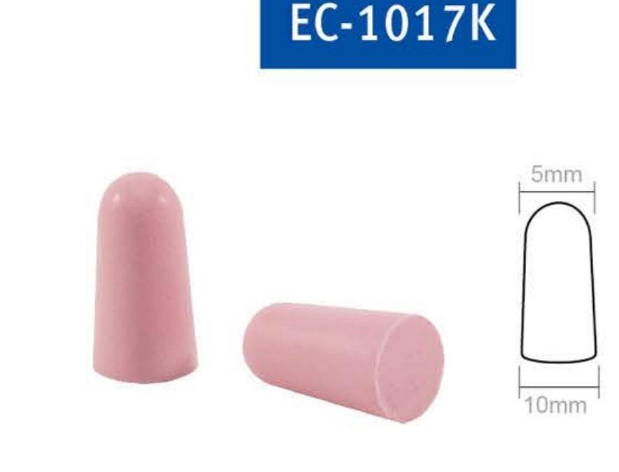 EC-1017K small bullet-shape foam earplugs, unbranded product photo