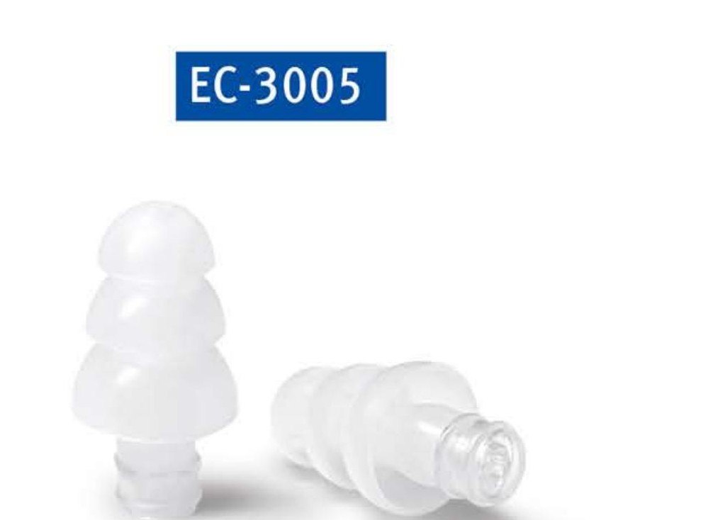 EC-3005 filtered music earplugs, unbranded product photo