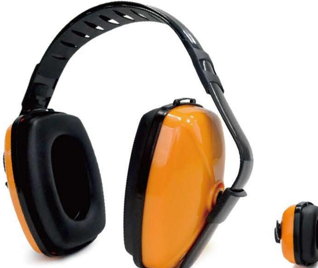 EM-5003 family double-layer headband earmuff, unbranded product photo