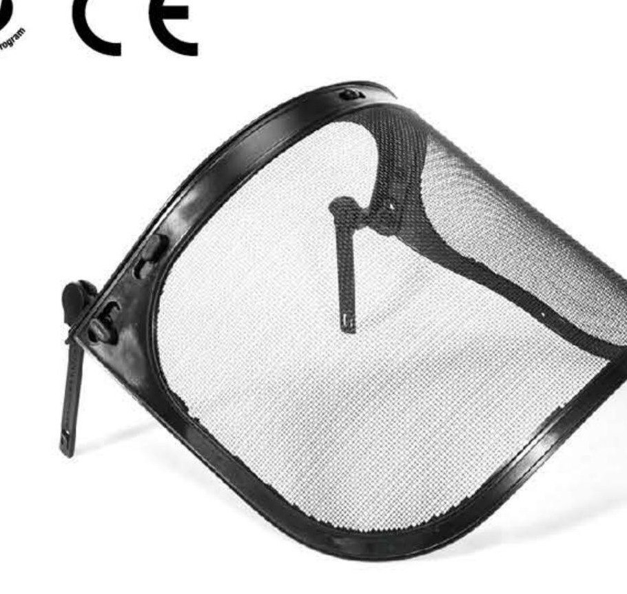 FS-1 metal mesh face visor, unbranded product photo