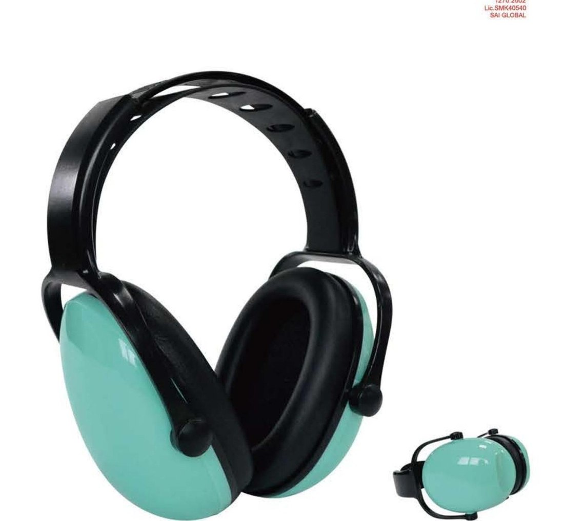KM-3 kids headband earmuff, unbranded product photo