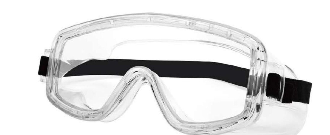 SG-60074 ventilated PVC-frame chemical goggle, unbranded product photo