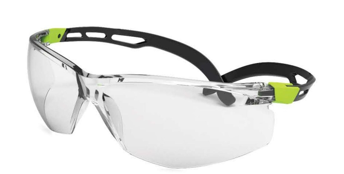 SG-7002 adjustable temple safety glasses, unbranded product photo