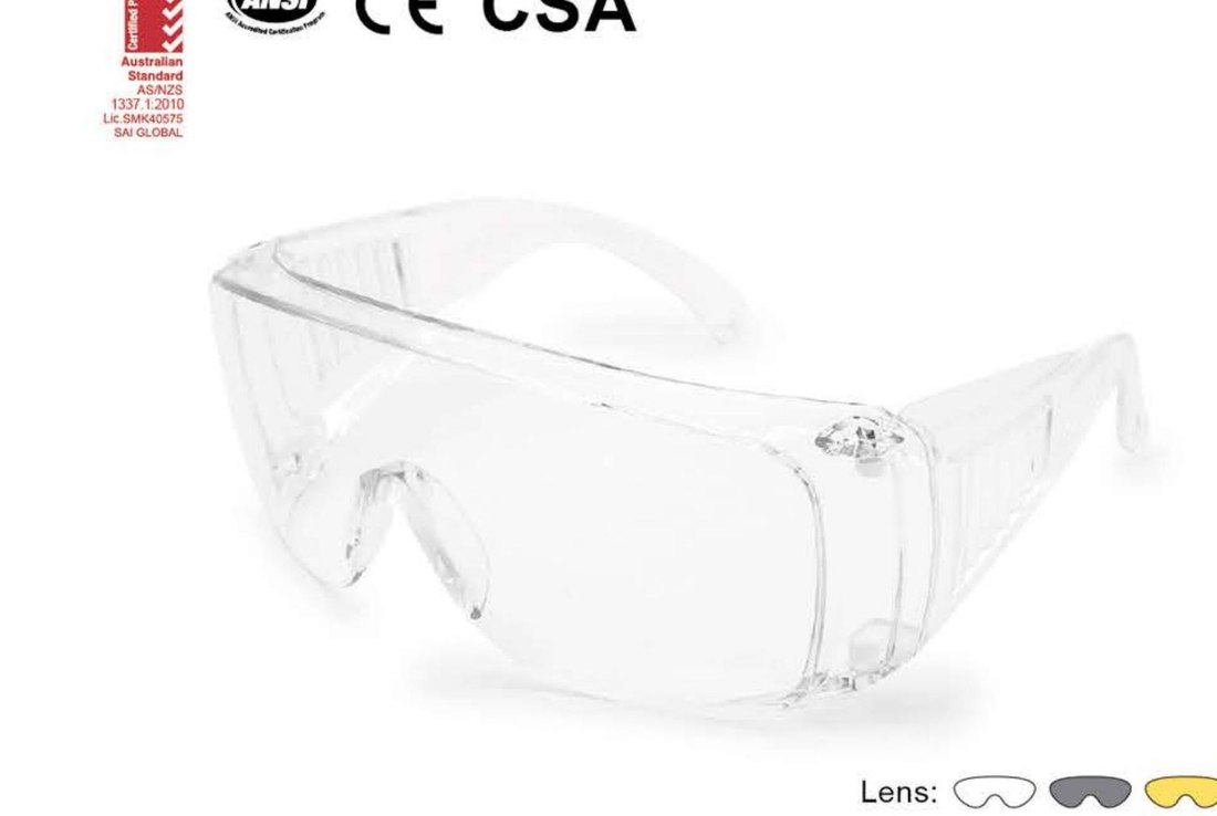 SG-71009 over-the-glasses safety glasses, unbranded product photo