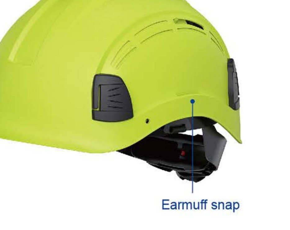 SH-6107 lime-green fashionable safety helmet, unbranded product photo